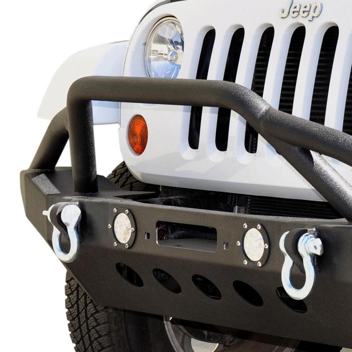 Передний бампер Jeep Wrangler JK/JL/Gladiator JT 06-22 DV8 Offroad FBSHTB-08
