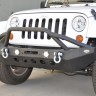 Передний бампер Jeep Wrangler JK/JL/Gladiator JT 06-22 DV8 Offroad FBSHTB-08