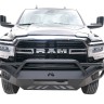 Передний бампер с центаральной дугой Vengeance Dodge Ram 2500/3500 19-20 Fab Fours DR19-V4452-1