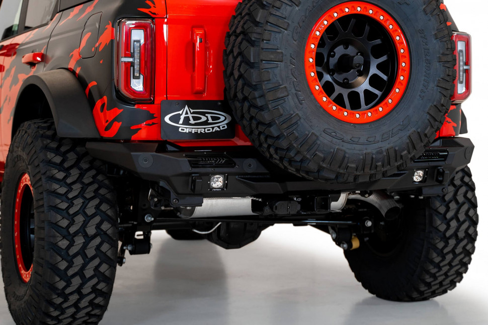 Задний бампер Ford Bronco 21-22 Stealth Fighter ADD Offroad R230081370103