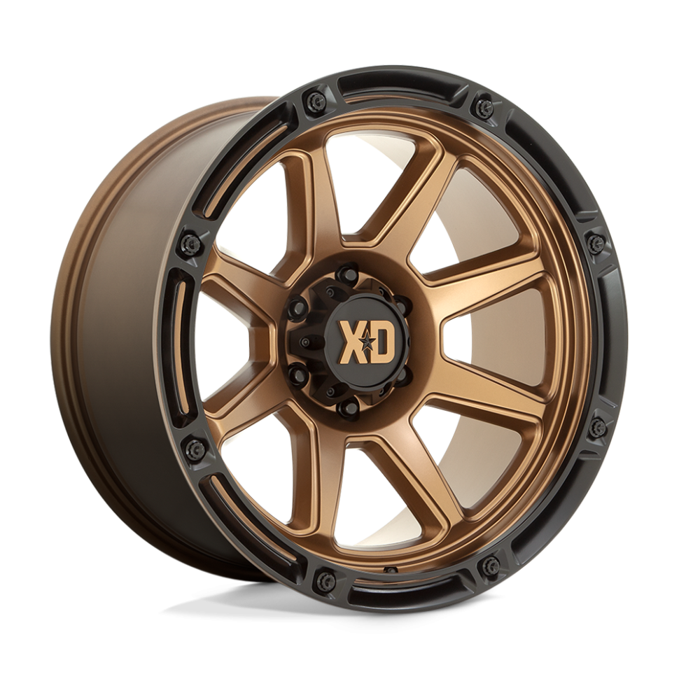 Колесный диск XD Wheels XD863 Matte Bronze W/Black Lip 20x9 ET+18 XD86329063618