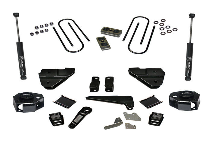 Лифт комплект проставок 4" Dodge Ram 3500 13-18 (Shadow Shocks) Superlift K145