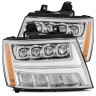 Комплект передних фар Chevrolet Avalanche/Suburban/Tahoe 07-14 NOVA-Series AlphaRex 880286