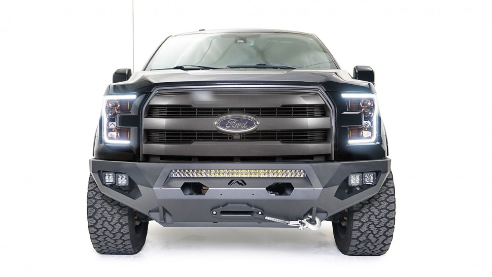 Передний бампер Matrix Ford F-150 15-17 Fab Fours FF15-X3251-1