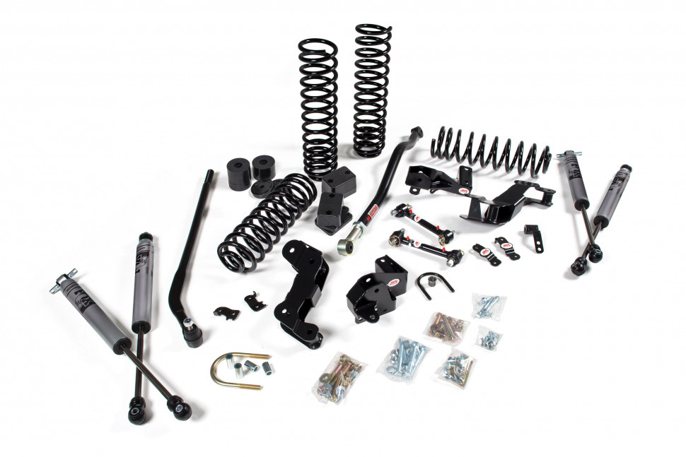 Лифт кит подвески 3.5" J-Kontrol Jeep Wrangler JK 07-18 4Door с амортизаторами FOX Adventure JKS JSPEC108KFA