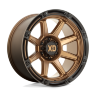 Колесный диск XD Wheels XD863 Matte Bronze W/Black Lip 20x9 ET+18 XD86329068618