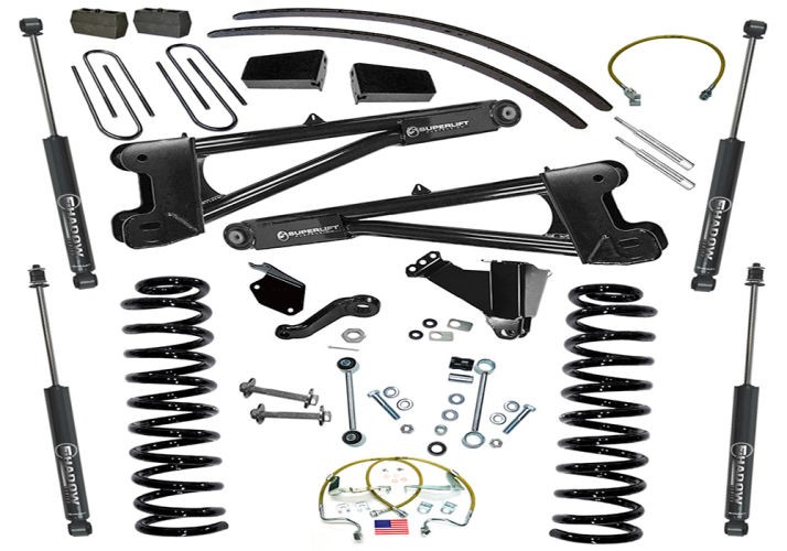 Лифт комплект подвески 8" Ford F-250/F-350 05-07 (Shadow Shocks) Superlift K979