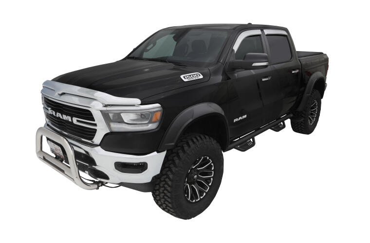 Расширители колесных арок Dodge Ram 1500 19-21 к-кт 4 шт Black DRT Style Bushwacker 50934-02