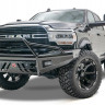 Передний бампер с центральной дугой Black Steel Dodge Ram 2500/3500/4500/5500 10-18 Fab Fours DR10-S2962-1