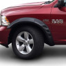 Расширители колесных арок Dodge Ram 1500 09-21 к-кт 4 шт Black DRT Style Bushwacker 50932-02