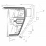 Комплект передних фар Ford F-150 21-22 LUXX-Series AlphaRex 880169