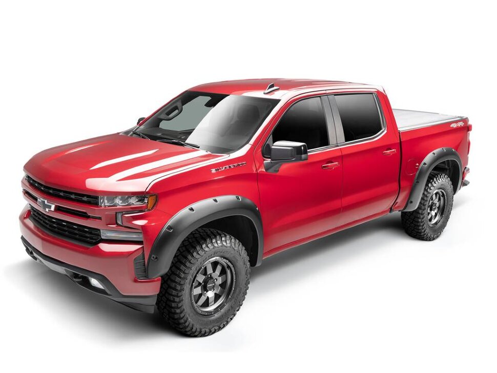 Расширители колесных арок Chevrolet Silverado 1500/2500/3500 07-14 к-кт 4 шт. Forge Bushwacker 48106-08