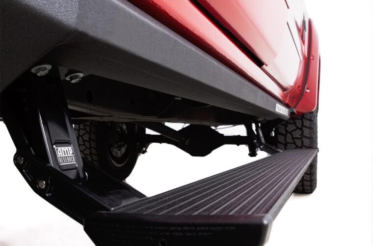 Выдвижные электрические пороги Chevrolet Silverado/GMC Sierra 2500/3500 14-19 Crew Cab PowerStep XL AMP Research 77154-01A