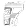 Комплект передних фар Ford F-250/F-350/F-450/F-550 11-16 NOVA-Series AlphaRex 880148