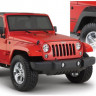 Расширители колесных арок Jeep Wrangler JK 07-18 к-кт 2шт перед Pocket Style Bushwacker 10077-02