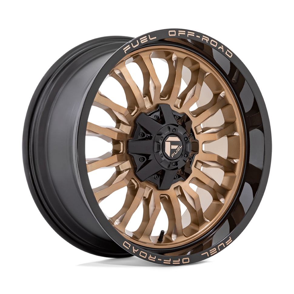 Колесный диск Fuel Off Road Arc Platinum Bronze W/Black Lip 20x9 ET+1 D79720908250