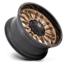 Колесный диск Fuel Off Road Arc Platinum Bronze W/Black Lip 20x9 ET+1 D79720908250