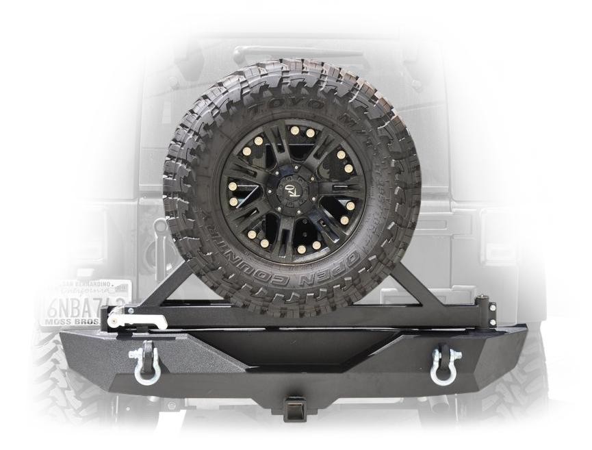Задний бампер Jeep Wrangler JK 07-18 DV8 Offroad RBSTTB-01B
