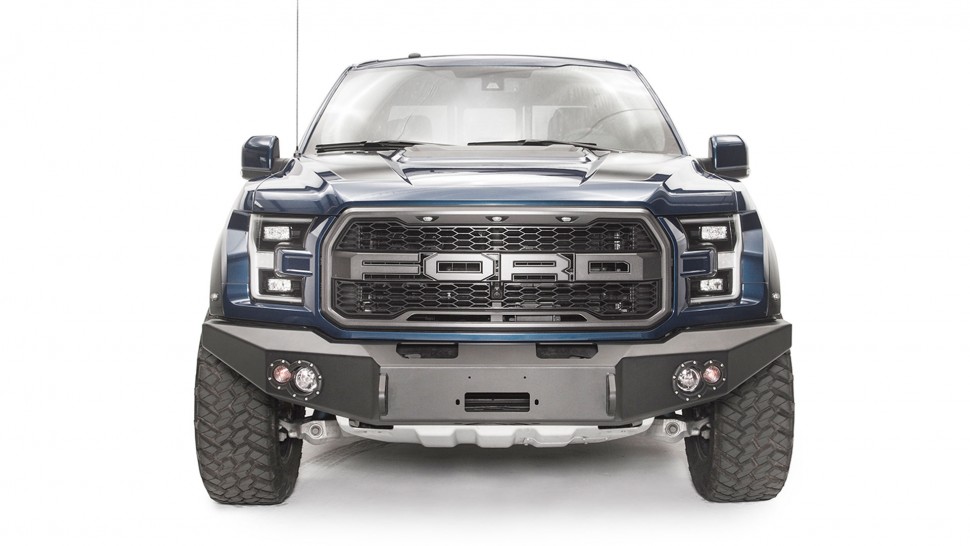 Передний бампер Premium Ford F-150 Raptor 17-20 Fab Fours FF17-H4351-1
