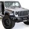 Передний бампер с центаральной дугой Matrix Jeep Wrangler JL/Gladiator JT 18-22 Fab Fours JL18-X4652-1