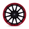 Колесный диск Fuel Off Road Burn Matte Black W/Candy Red Lip 24x12 ET-44 FC402MQ24126344N