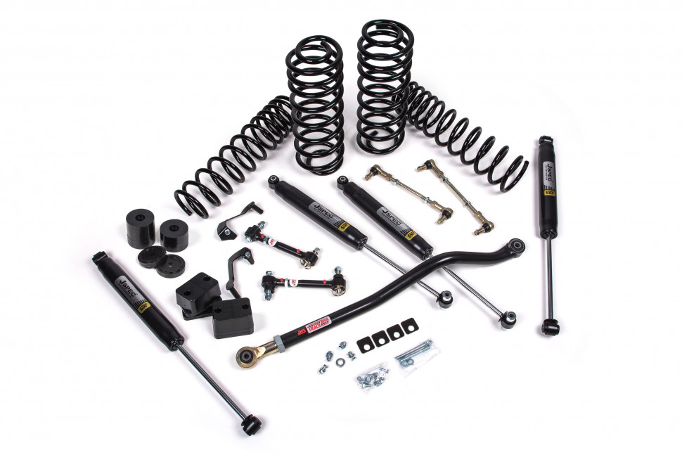 Лифт кит подвески 3.5" J-Venture Jeep Wrangler JL 18-22 4Door с амортизаторами Jspec/стандартные пружины JKS JSPEC119K