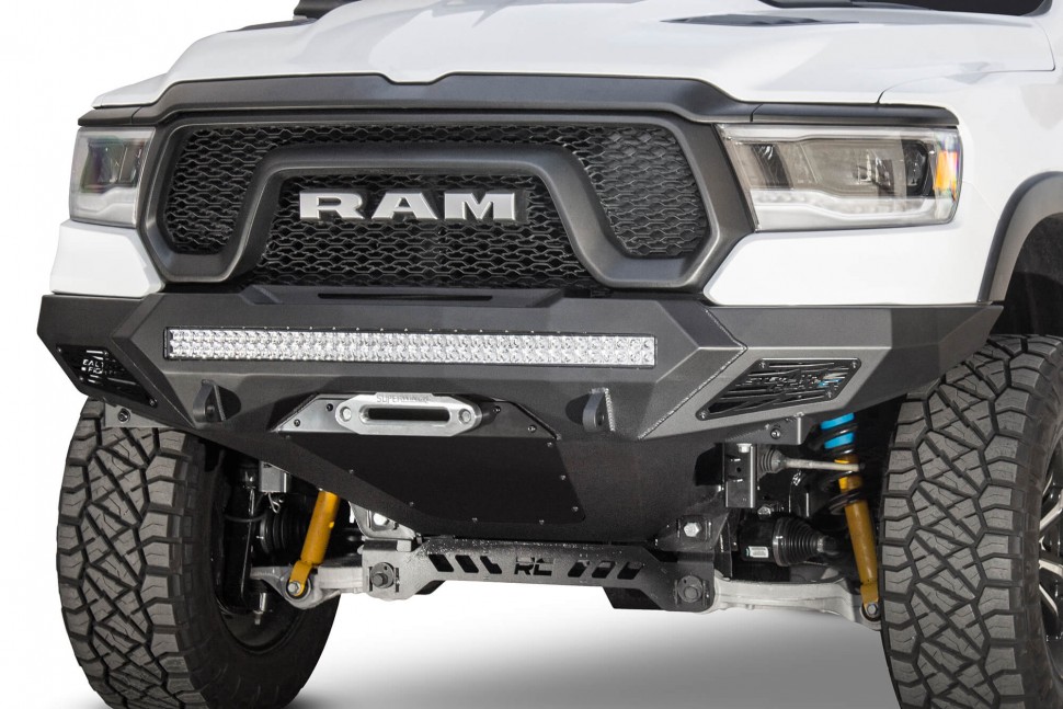 Передний бампер ADD Offroad Rebel Stealth Fighter C Датчиками Ram 1500 New Body Style 19-20 (F611202770103)