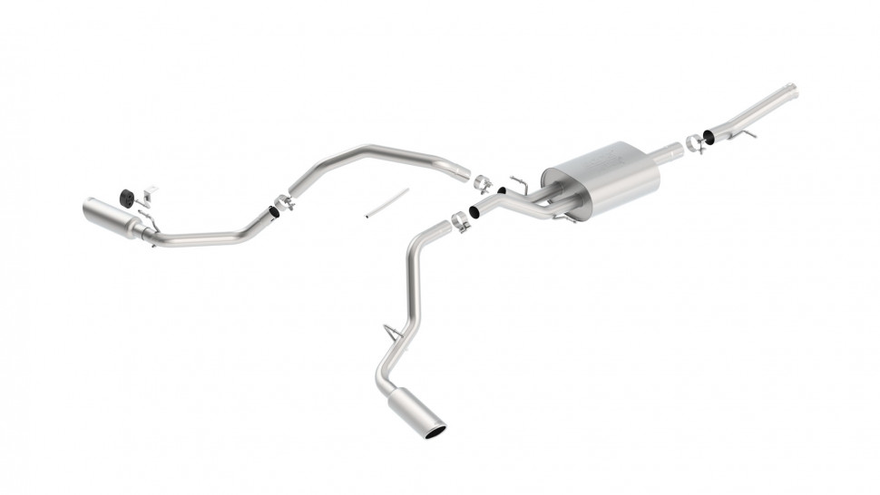Выхлопная система Chevrolet Silverado/GMC Sierra 1500 14-19 Borla 140720
