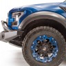 Передний бампер Premium с центаральной дугой Ford F-150 Raptor 17-20 Fab Fours FF17-H4352-1