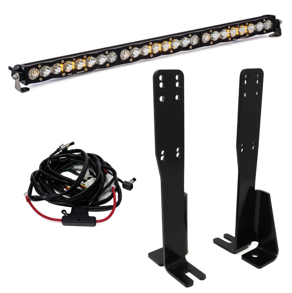 Комплект светодиодной Led балки в решетку Toyota 4Runner 14-23 S8 Baja Designs 447512