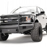 Передний бампер с защитной дугой Black Steel Elite Ford F-150 21-22 Fab Fours FF21-R5060-1