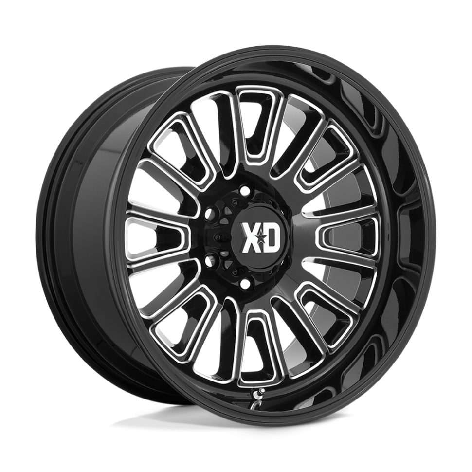 Колесный диск XD Wheels Rover Gloss Black Milled 24x12 ET-44 XD86424268344N