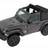 Мягкая крыша софт топ Jeep Wrangler JL 18-22 2 Door (Black Diamond) Trektop Bestop 5686235