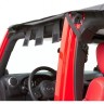 Бикини топ Jeep Wrangler JK 18-18 4 Door (Black Diamond) Header Safari Bestop 5258435