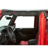 Бикини топ Jeep Wrangler JK 18-18 4 Door (Black Diamond) Header Safari Bestop 5258435