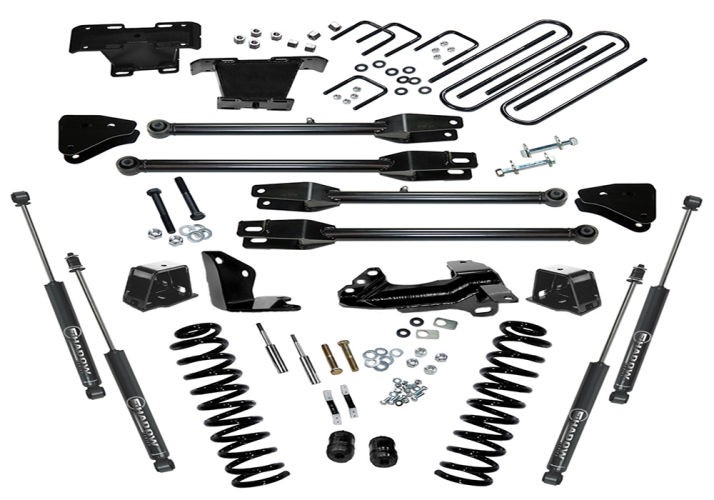 Лифт комплект подвески 4" Ford F-250/F-350 05-07 (Shadow Shocks) Superlift K230