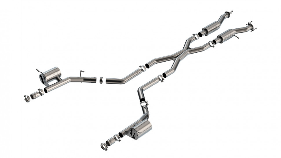 Выхлопная система Dodge Durango Hellcat SRT 4WD 21-22 Borla 140888