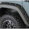 Расширители колесных арок Jeep Wrangler JK 07-18 4Door к-кт 2шт зад Pocket Style Bushwacker 10080-02