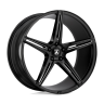Колесный диск Asanti Wheels Alpha 5 Gloss Black Milled 22x9 ET+15 ABL22-22901515BK