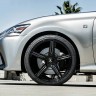 Колесный диск Asanti Wheels Alpha 5 Gloss Black Milled 22x9 ET+15 ABL22-22901515BK