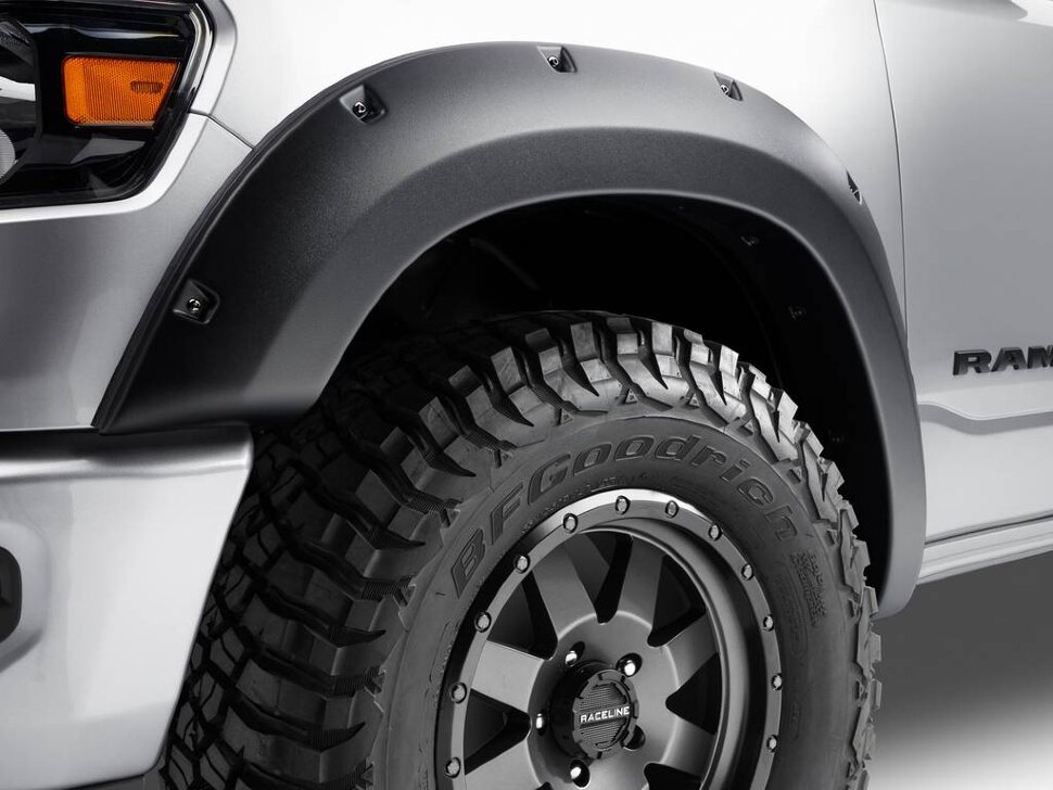 Расширители колесных арок Dodge Ram 1500 09-24 к-кт 4 шт. Forge Bushwacker 58204-08