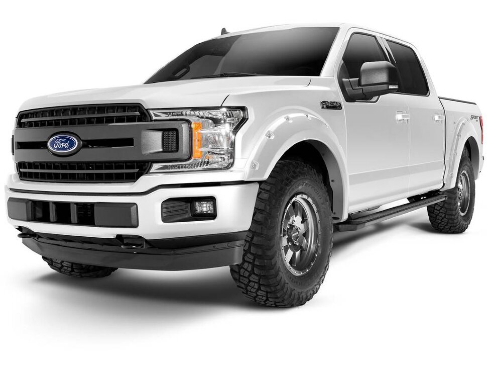 Расширители колесных арок Ford F-150 18-20 к-кт 4 шт. Pocket Painted Bushwacker 20945-12