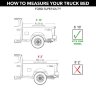 Ролета багажника выдвижная Ford F-250/F-350 17-25 6'9" M-Series Roll-N-Lock LG151M