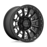 Колесный диск KMC Wheels Carnage Satin Black W/Gray Tint 17x9 ET KM54779068400