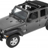 Мягкая крыша софт топ Jeep Wrangler JL 18-22 4 Door (Black Diamond) Trektop Bestop 5686335