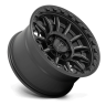 Колесный диск KMC Wheels Carnage Satin Black W/Gray Tint 17x9 ET-12 KM54779068412N