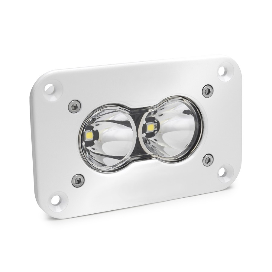 Дополнительная LED фара скрытого монтажа 2.93"x1.68" Дальний свет S2 Pro LED Light Baja Designs 481001WT