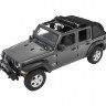 Мягкая крыша софт топ Jeep Wrangler JL 18-22 4 Door (Black Twill) Trektop Bestop 5686317