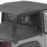 Бикини топ Jeep Wrangler JK 07-09 2 Door (Black Diamond) Header Safari Bestop 5258535