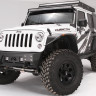 Передний бампер Full Metal Jacket Jeep Wrangler JK 07-18 Fab Fours JK07-B1855-1
